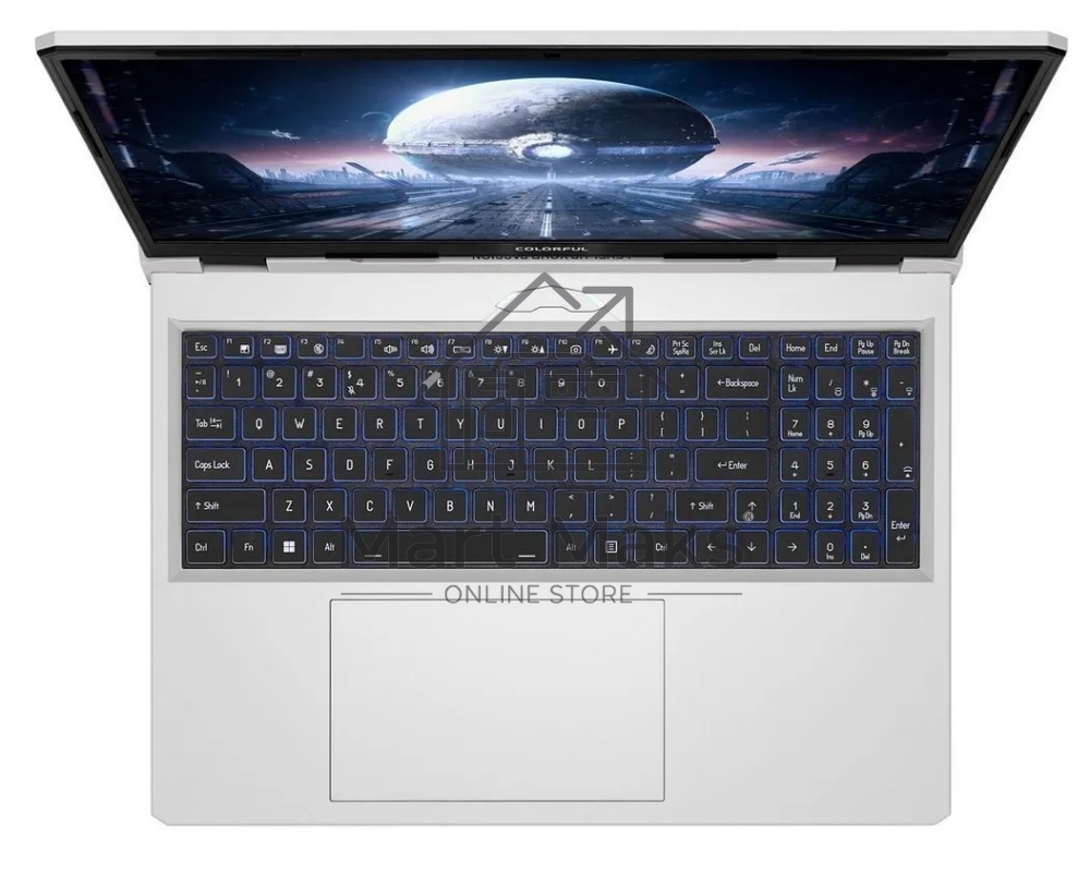 Ноутбук Colorful EVOL P15 24-HD55D16512A-G-RU-KA серый Intel Core i5-12450H/16Gb/SSD512Gb/RTX 4050 6Gb/15.6