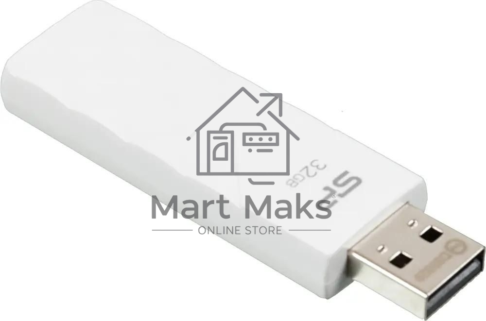 Флешка USB R/W Silicon Power R/W 32Gb Ultima U03 SP032GBUF2U03V1W USB2.0 белый