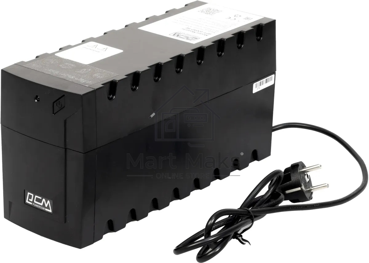 Источник бесперебойного питания Powercom Raptor RPT-600AP SE 360Вт 600ВА черный