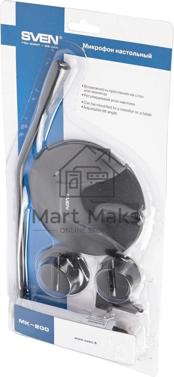 Микрофон SVEN MK-200, черный