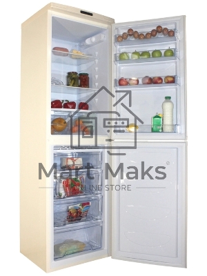 Холодильник DON R-296 S слоновая кость двухкамерный 209/140л морозилка снизу