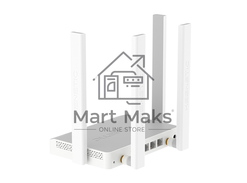 Роутер беспроводной Keenetic Runner 4G (KN-2212) с модемом 4G, Mesh Wi-Fi N300 и 4-портовым Smart-коммутатором