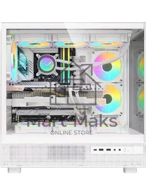 Компьютерный корпус Aerocool / Formula Crystal Z8 белый без БП ATX 9x120мм 7x140мм 1xUSB 2.0 1xUSB 3.0 1xUSB3.1 audio bott PSU