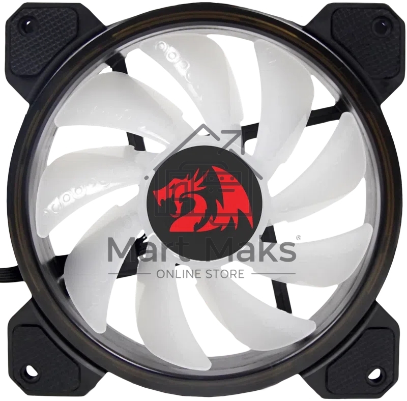 Вентилятор Redragon GC-F010 черный 120мм 1200rpm 23.2db 4-pin