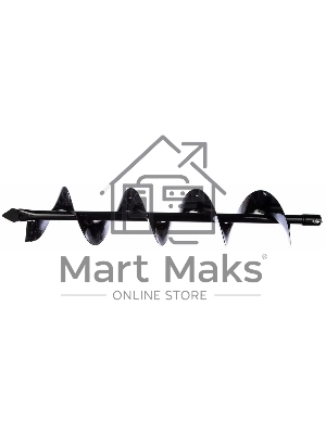 Шнек для грунта CARVER d пос=20мм, D=150мм AG-152 01.003.00015