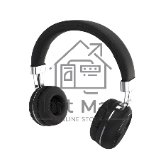 Беспроводные полноразмерные наушники Maxvi MHF-201BT черные, Bluetooth 5.3\FM\MP3\300 мАч\микрофон