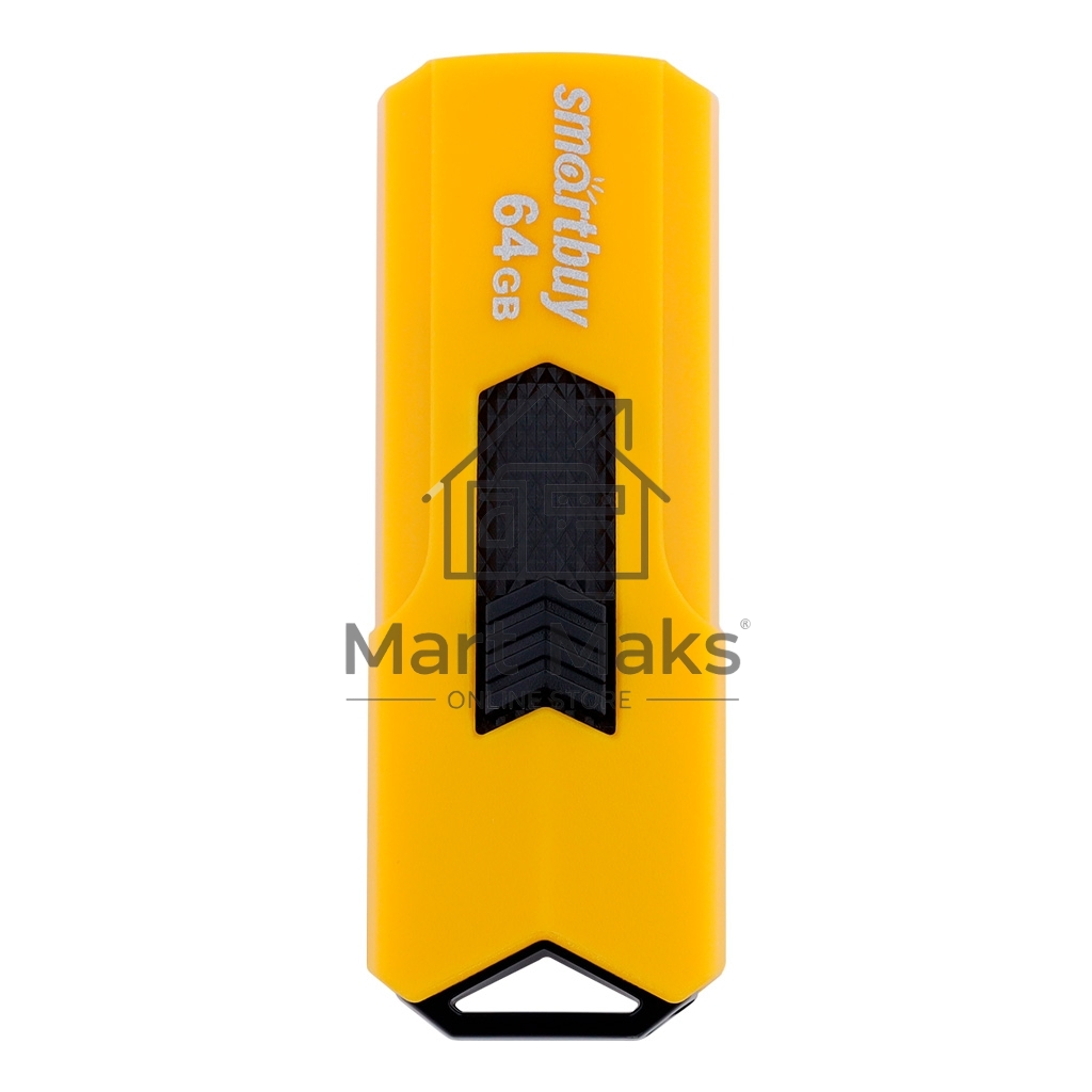 Флешка USB R/W Flash USB 2.0 Flash Drive 64Gb Smartbuy STREAM Yellow (SB64GbST-Y)