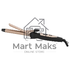 Щипцы для завивки волос BBK BST2500 черный/шампань, 19 мм, 200 °C, 1 режим