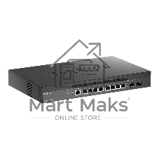 Коммутатор D-Link DXS-1210-10TS/B2A, 8×10 Гбит/с + 2×10 Гбит/с SFP+, управляемый