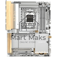 Материнская плата Gigabyte X870E AERO X3D WOOD, AM5, AMD X870E, 4xDDR5, 4xSATA, 4xM.2, 2xPCIe 5.0 x16, 1xPCIe 4.0 x16, 1xHDMI, 2x5Gb LAN, Wi-Fi 7, Bluetooth 5.4, 2xUSB-C 40Gbps (USB4), 1xUSB-C 20Gbps, 5xUSB-A 10Gbps, 3xUSB-A 5Gbps, 3x3.5 мм + S/PDIF оптический, 7.1, вставки из дерева, ATX
