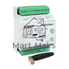 Контроллер удаленного управления 6вх/4вых Wi-Fi GSM 230 В ePRO24. Omni