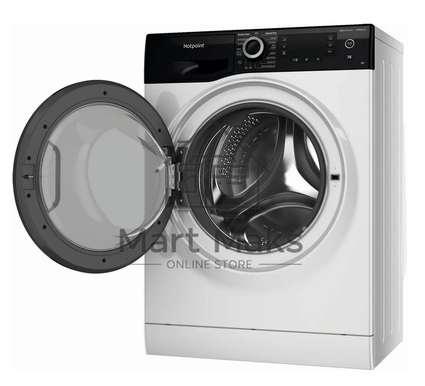 Стиральная машина Hotpoint NSD8249ZDAVERU белый, загр. фронтальная макс.: 8 кг 1200 об/мин класс: А