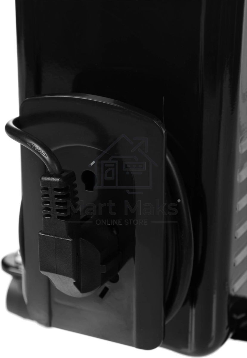 Масляный обогреватель Centek CT-6200 (7 секций) черный, 700/1000/1500Вт, 3 режима, механический термостат