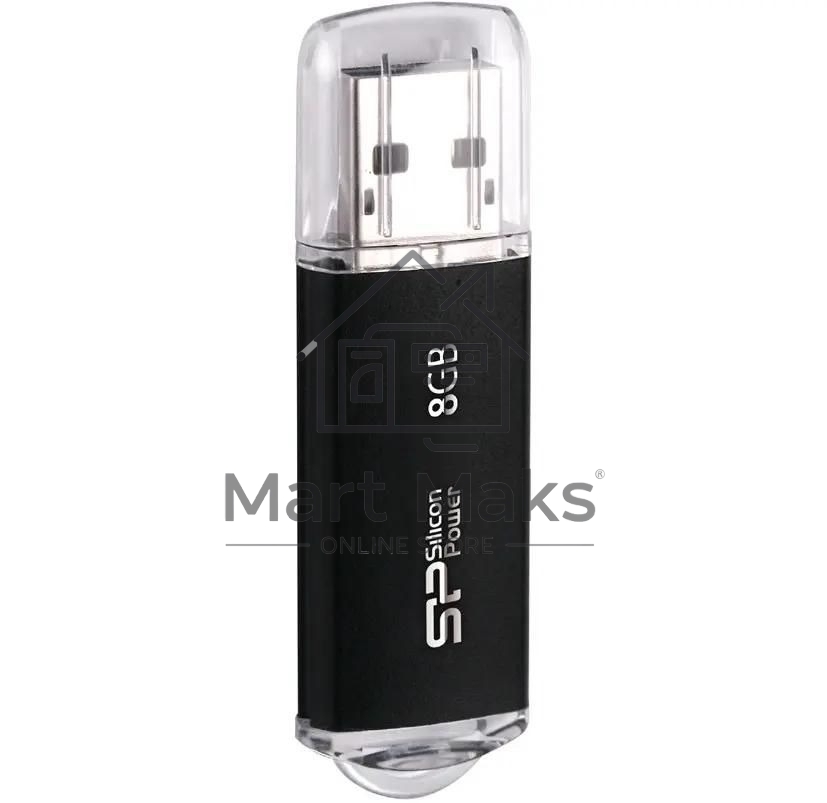 Флешка USB R/W Silicon Power R/W 8Gb Ultima II-I Series SP008GBUF2M01V1K USB2.0 черный
