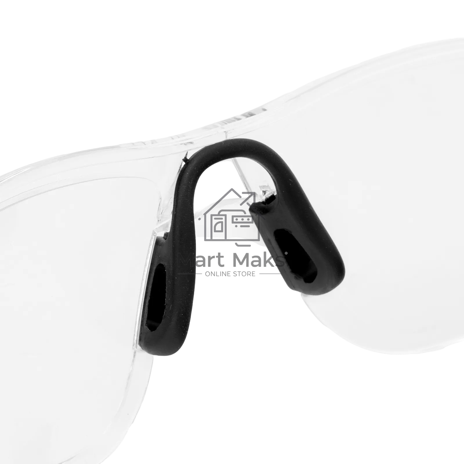 Очки защитные Denzel открытые, поликарбонатные, прозрачная линза