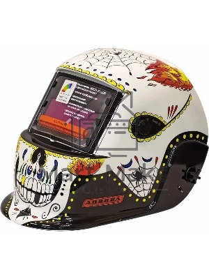 Маска сварщика Aurora (9-13DIN) филь.:хамел. кл.:1/2/1/1 см.экр.99x45мм (30690)