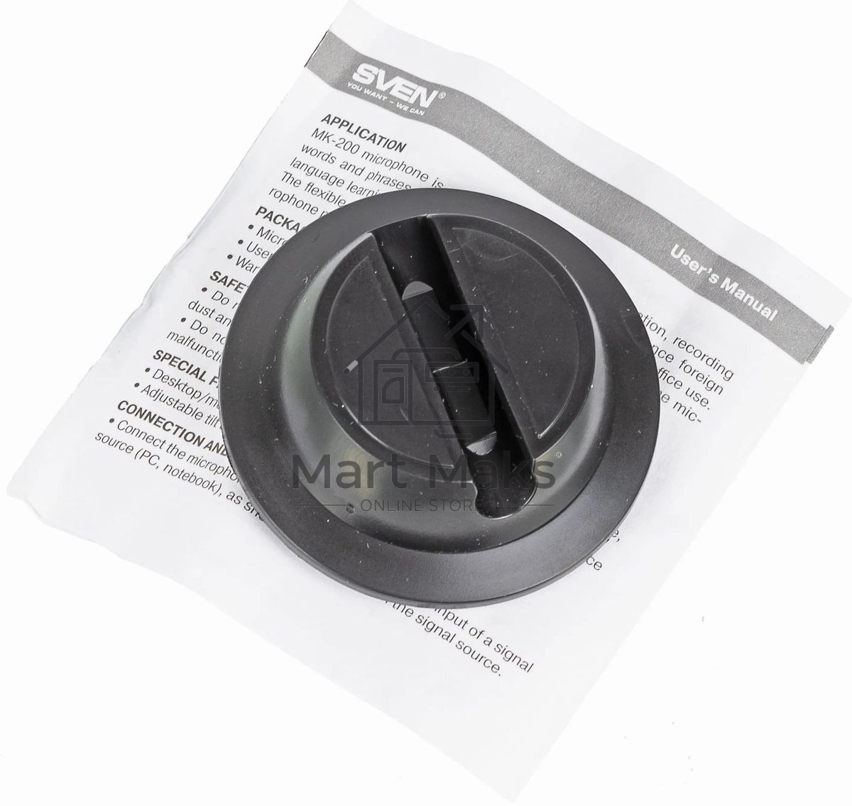 Микрофон SVEN MK-200, черный