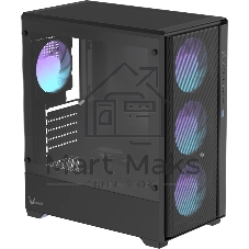 Корпус Formula Air Mesh G5 Black, Mini-Tower, чёрный, 3 x 120 мм