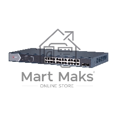 Коммутатор Hikvision DS-3E0526P-E/M, 24×1 Гбит/с PoE+ + 2×1 Гбит/с SFP, неуправляемый