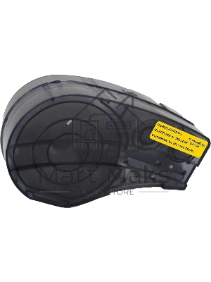 Картридж ленточный Cactus CS-M21-500595YL черный шрифт, желтый фон (12.7 мм, 6.4 м) для Brady BMP21-PLUS, BMP21-LAB