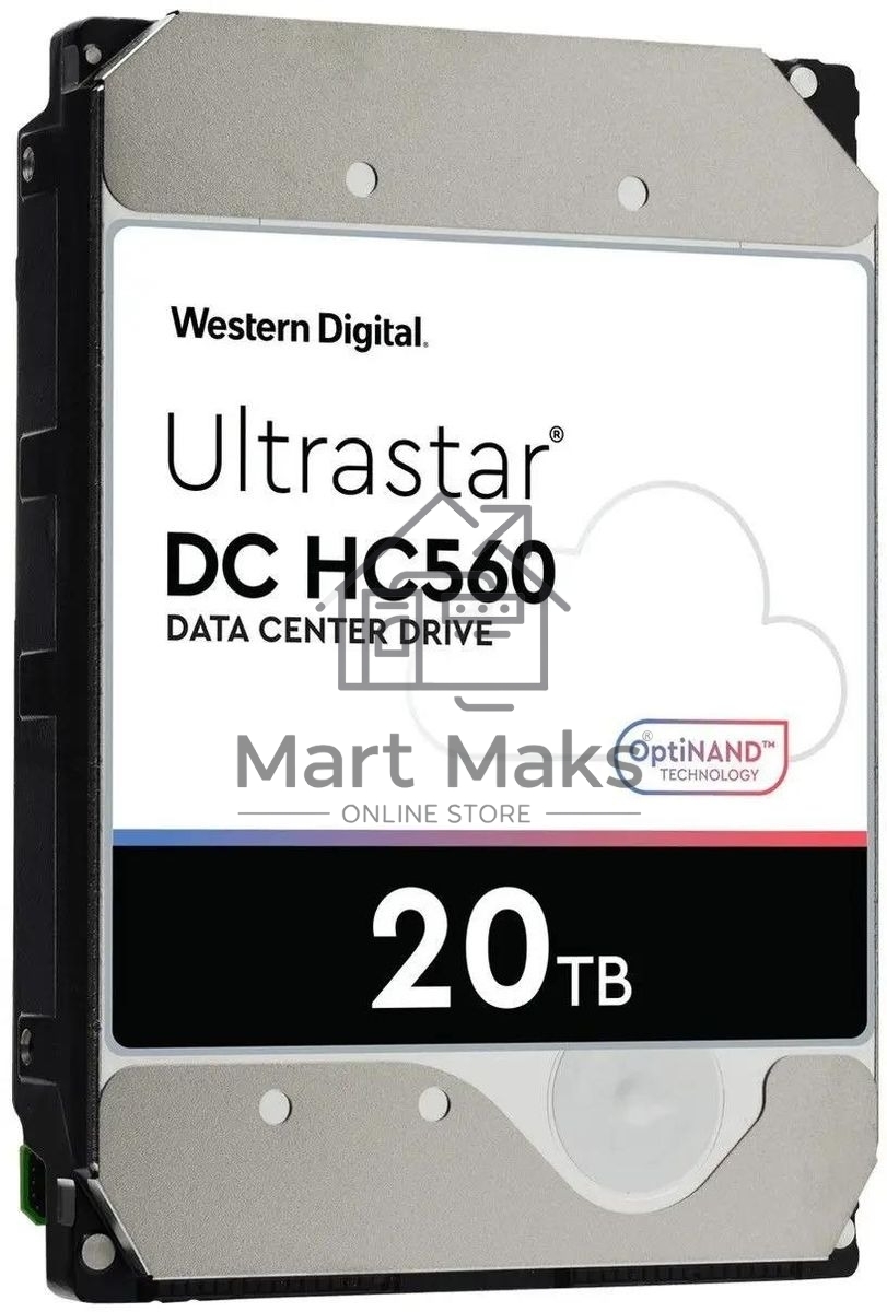 Жесткий диск Western Digital HDD WUH722020BLE604 20TB 7200rpm SATA-III 512Mb 3.5