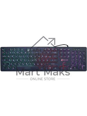 Клавиатура Oklick 420MRL проводная, USB Type-A, чёрный