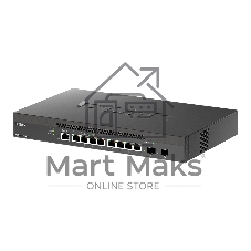 Коммутатор D-Link DXS-1210-10TS/B2A, 8×10 Гбит/с + 2×10 Гбит/с SFP+, управляемый