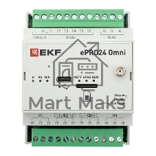 Контроллер удаленного управления 6вх/4вых Wi-Fi GSM 230 В ePRO24. Omni