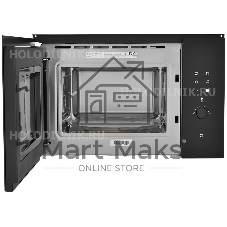 Встраиваемая микроволновая печь Grundig GMI12312B черный, 25 л, 900 Вт, переключатели - электронное управление