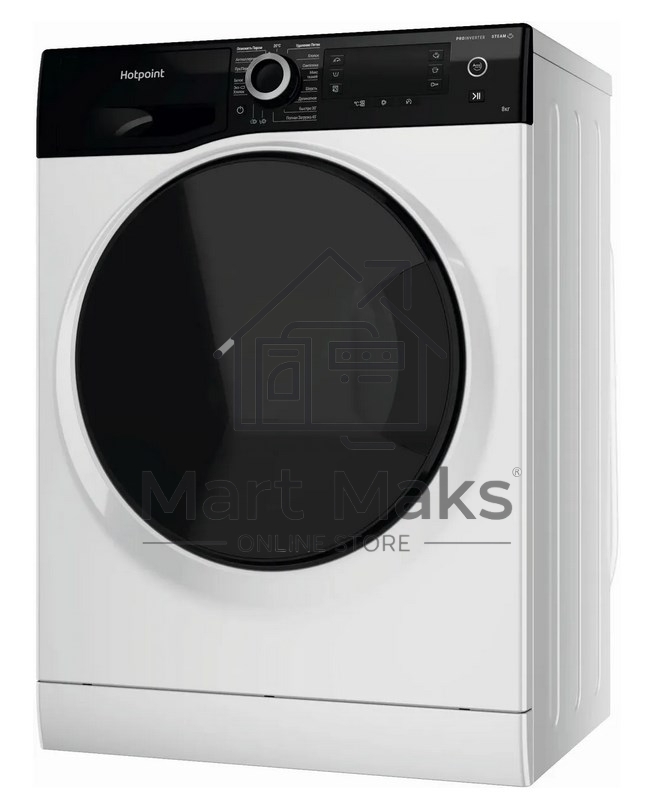 Стиральная машина Hotpoint NSD8249ZDAVERU белый, загр. фронтальная макс.: 8 кг 1200 об/мин класс: А