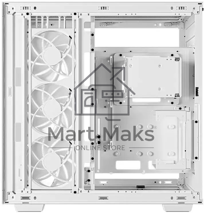 Компьютерный корпус Deepcool CH780 WH белый без БП ATX 2x120mm 1x140mm 2xUSB3.0 audio bott PSU