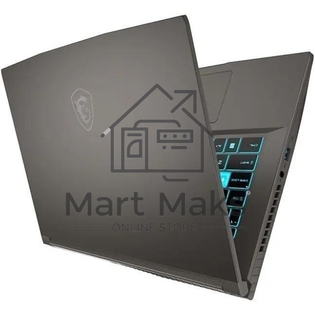 Ноутбук MSI Thin 15 B13UCX-2649XRU i5-13420H 8Gb+16Gb SSD 512Gb NVIDIA RTX 2050 4Gb 15,6 FHD IPS Cam 52.4Вт*ч Free DOS Серый 9S7-16R831-2649-24G
