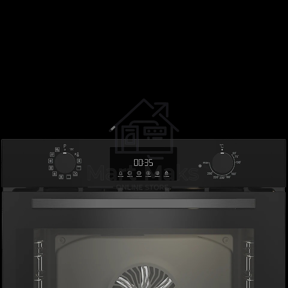 Электрический духовой шкаф Indesit IBFTE 3844 BL черный