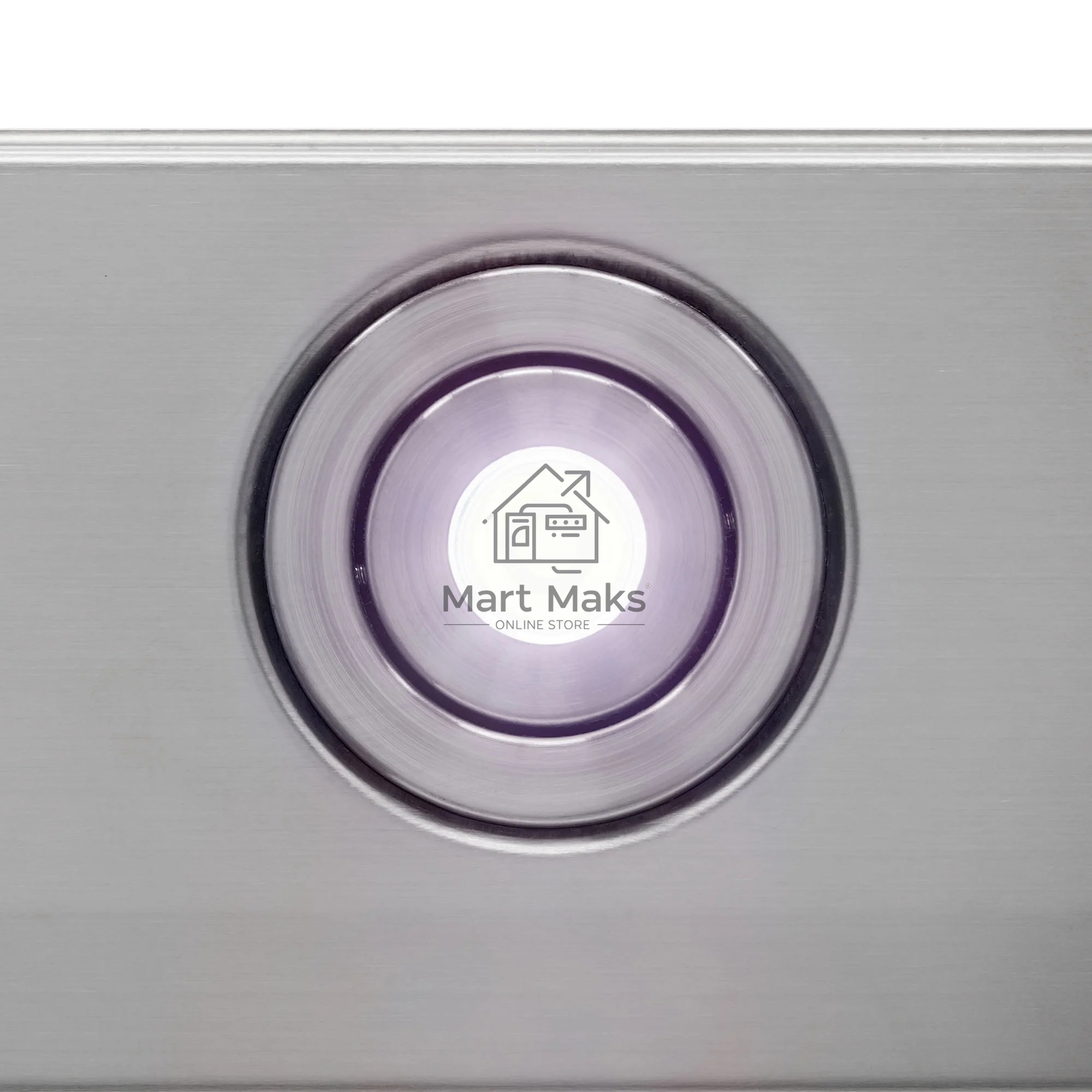Вытяжка встраиваемая KRONA Sven 600 one knob серебристый, 60 см, 1000 куб. м/ч, 53 дБ