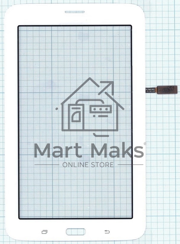 Сенсорное стекло (тачскрин) для Samsung Galaxy Tab 3 Lite 7.0 SM-T114, белое