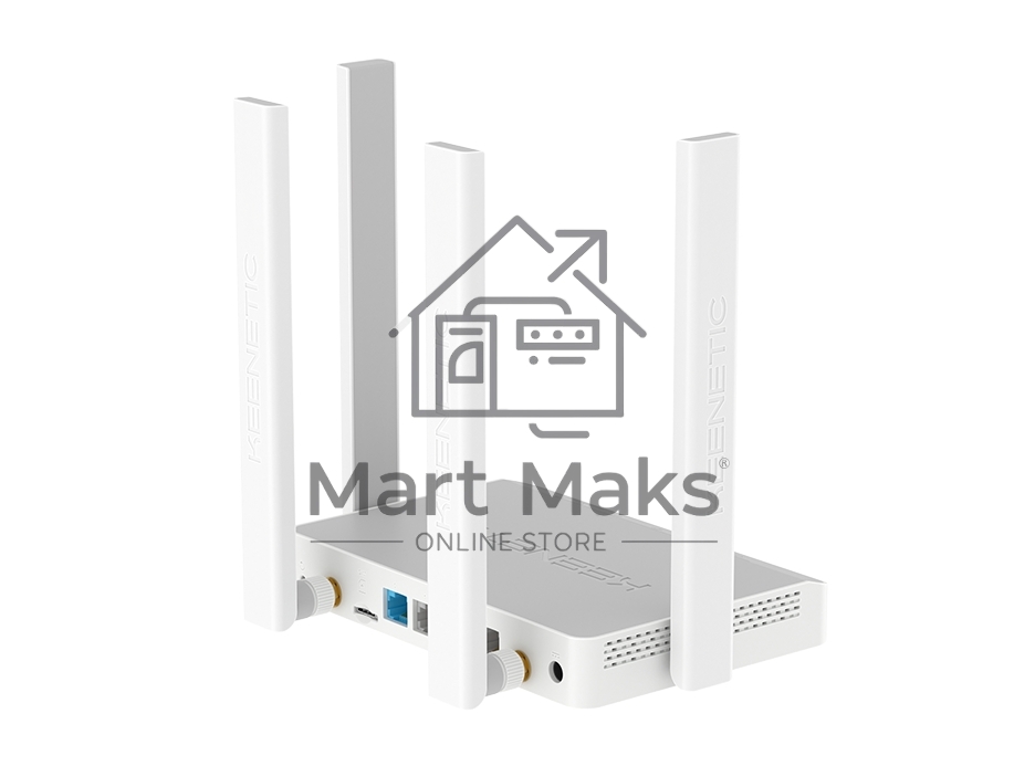 Роутер беспроводной Keenetic Runner 4G (KN-2212) с модемом 4G, Mesh Wi-Fi N300 и 4-портовым Smart-коммутатором