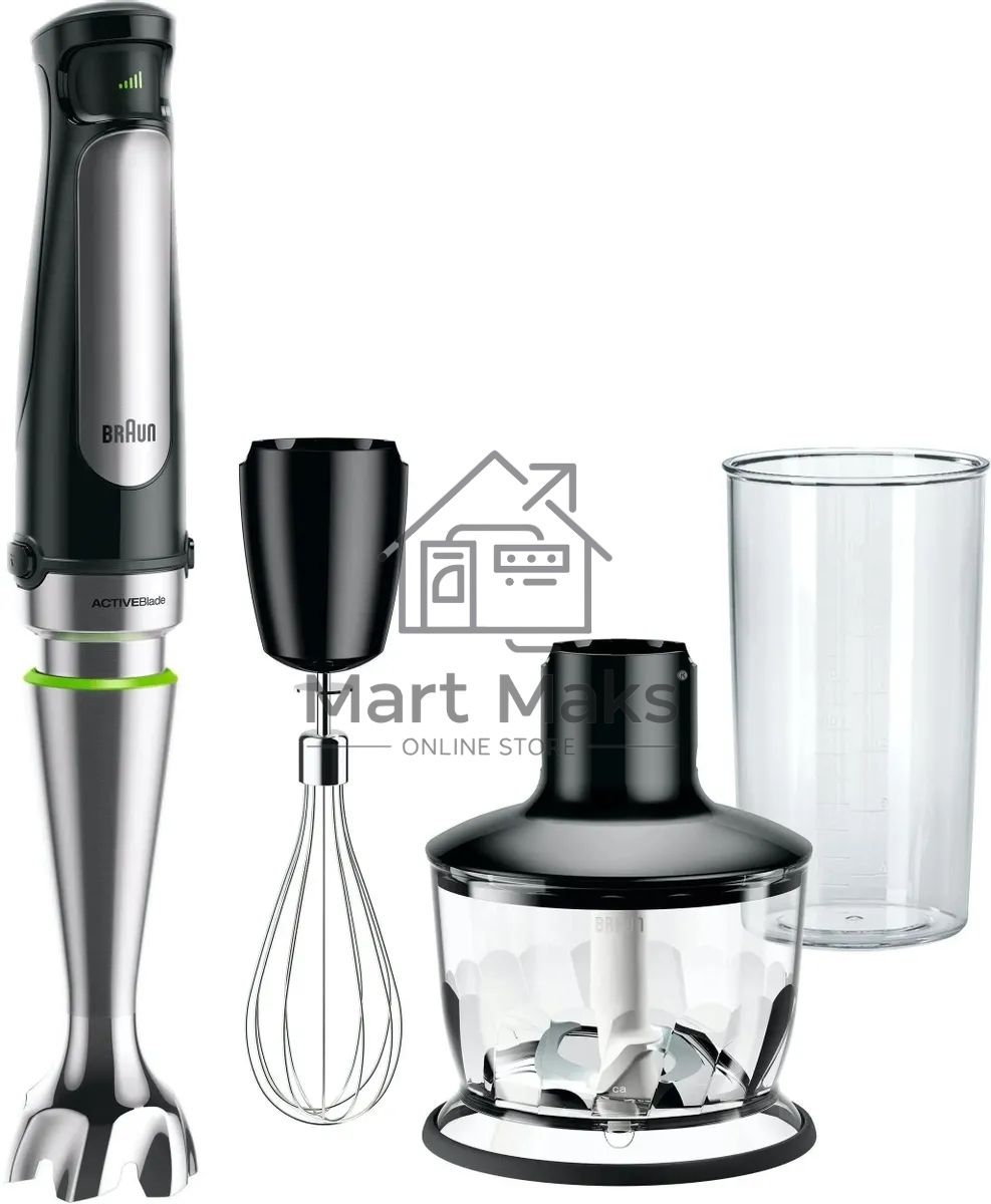 Блендер погружной Braun MQ7025 850Вт черный