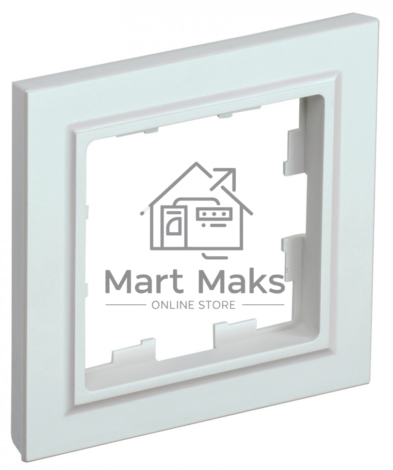 Рамка 1-местная IEK BRITE РУ-1-БрЖ жемчуг