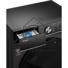 Стиральная машина Weissgauff WM 4106 D Black Edition черный, загрузка фронтальная 6 кг, 1000 об/мин, класс: А