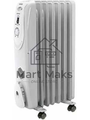 Масляный радиатор Vitek VT-1704 W белый