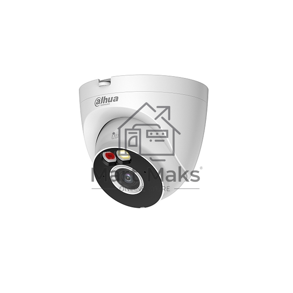 Камера видеонаблюдения Dahua DH-IPC-HDW1339DA-SAW-IL, IP, 3 Мп, 2.8 мм, белый