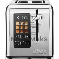 Тостер Ufesa Perfect Toaster нержавеющая сталь, 950 Вт, 2 слота