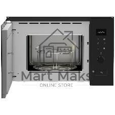 Встраиваемая микроволновая печь Grundig GMI12312B черный, 25 л, 900 Вт, переключатели - электронное управление