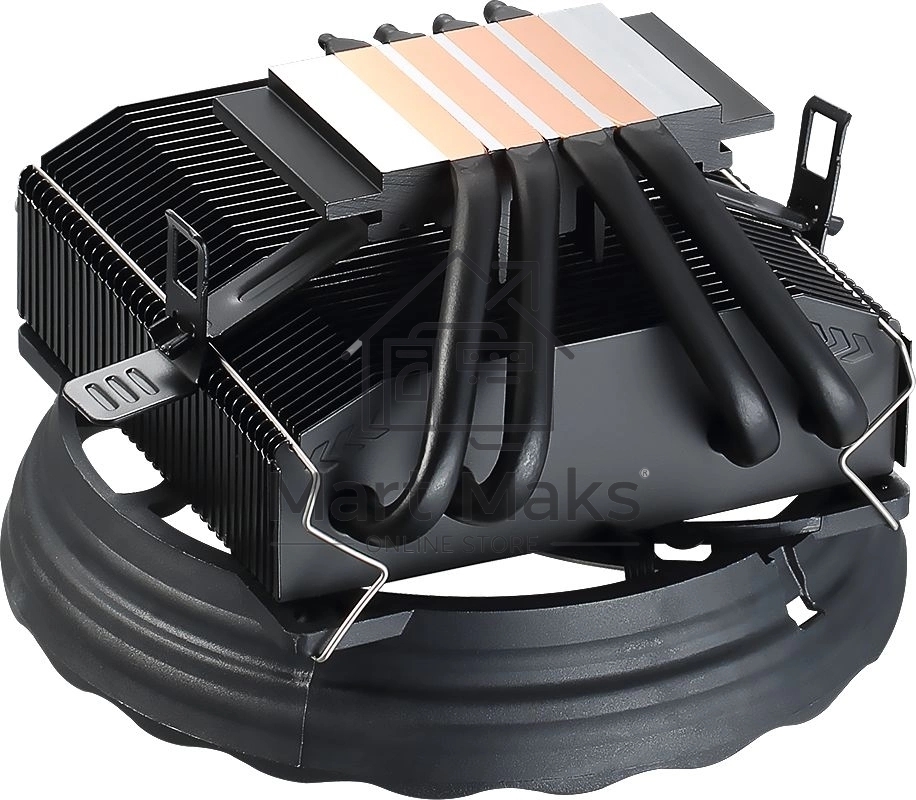 Устройство охлаждения(кулер) Aerocool / Formula Astral Plus FRPW 4P RGB черный 2100rpm 34dB 4-pin 150W 98мм