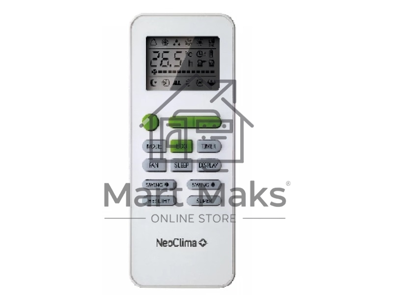 Кондиционер сплит-система настенного типа NeoClima NS/NU-HAL12F32 12000 BTU, 35 м², 31/42 дБ, охлаждение, обогрев, осушение, белый