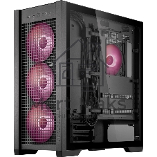 Компьютерный корпус ASUS TUF GAMING GT302 TG ARGb черный (90DC00I0-B19000) GT302/ARGb FANS/BLK