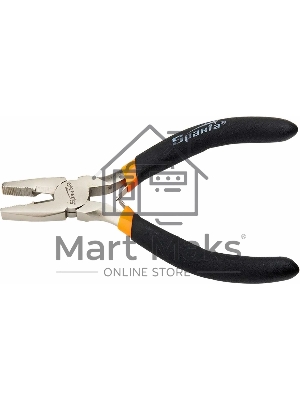 Плоскогубцы Mini Sparta 130 мм, никелированные, авторазжим