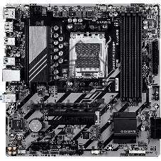 Материнская плата Gigabyte B840M D3HP, AM5, AMD B840, 4xDDR5, 4xSATA, 2xM.2, 1xPCIe 4.0 x16, 1xPCIe x1, 1xHDMI, 2xDP, 1x1Gb LAN, 1xUSB-C 5Gbps, 1xUSB-A 5Gbps, 1xUSB-A 10Gbps, 3xUSB-A 2.0, 3x3.5 мм, 7.1, mATX