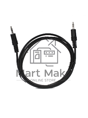 Кабель соединительный VCOM 3.5 Jack (M) - 3.5 Jack (M), стерео, аудио, 1.5м