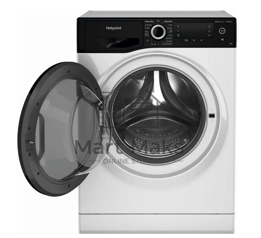 Стиральная машина Hotpoint NSD8249ZDAVERU белый, загр. фронтальная макс.: 8 кг 1200 об/мин класс: А